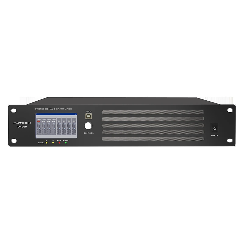 4CH 600W DANTE DSPアンプ