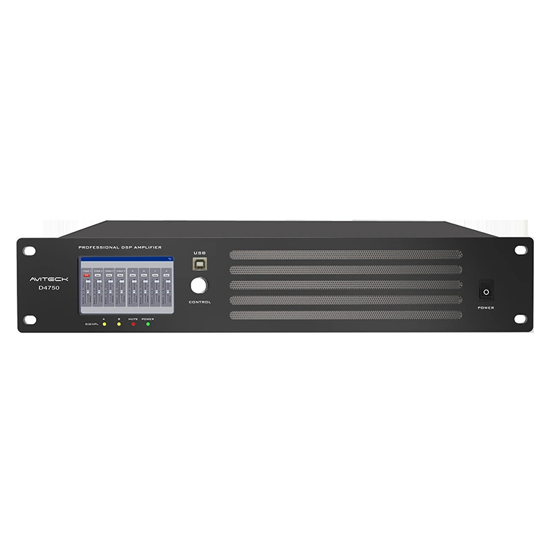 4CH 750W DANTE DSPアンプ